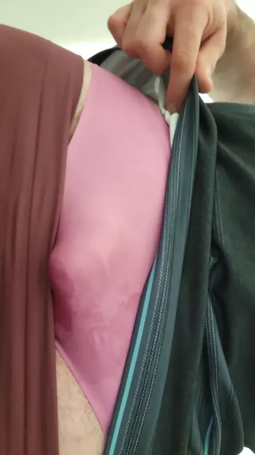 cumming in and wearing my wifes panties by Apprehensive_Show_89