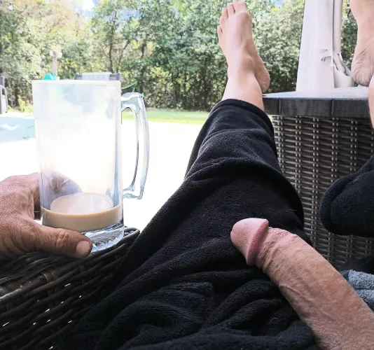 Enjoying my coffee hope you are too by Fatandmad