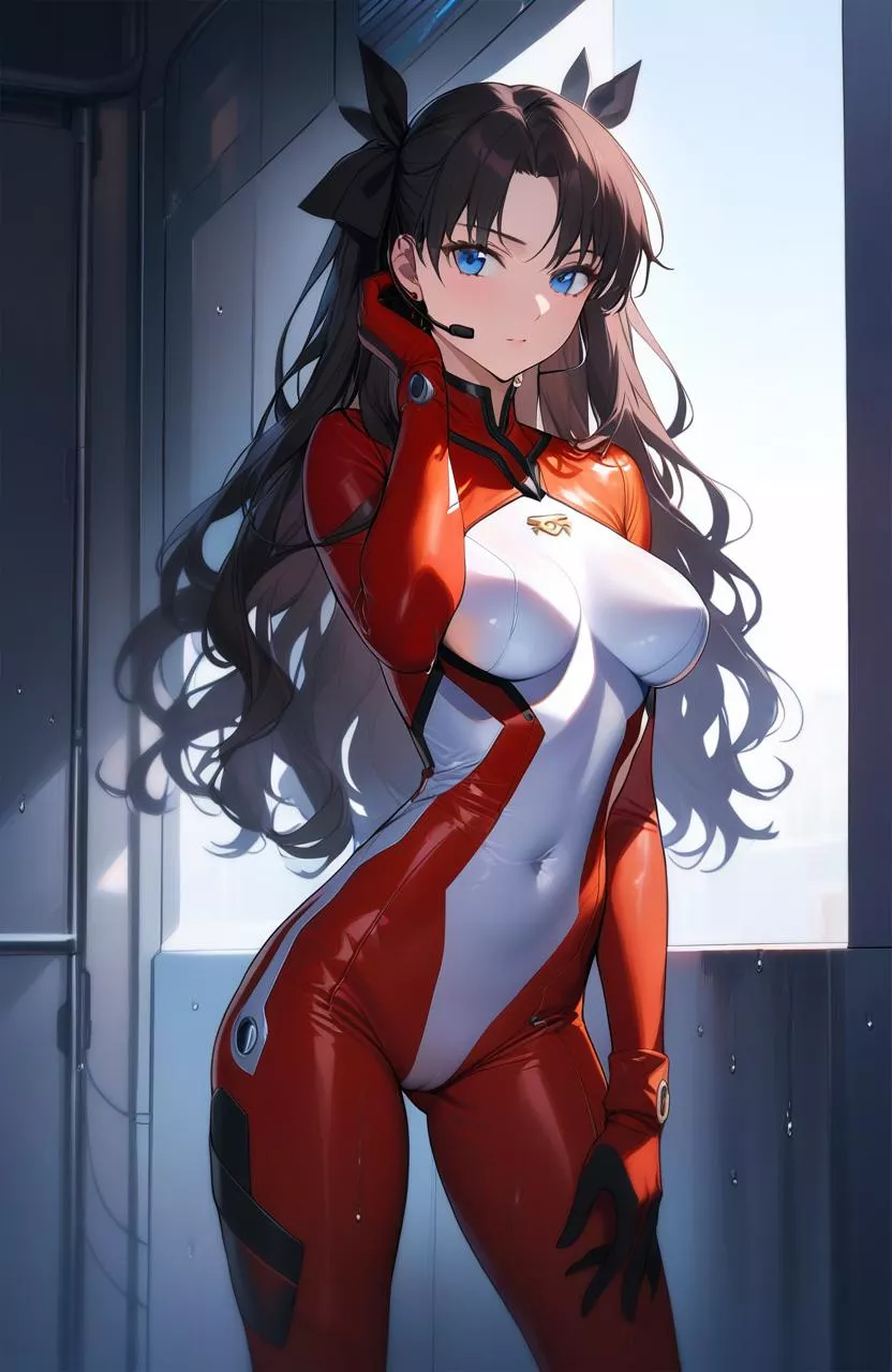 EVA Plugsuit Rin Tohsaka  posted by CheetahSperm18