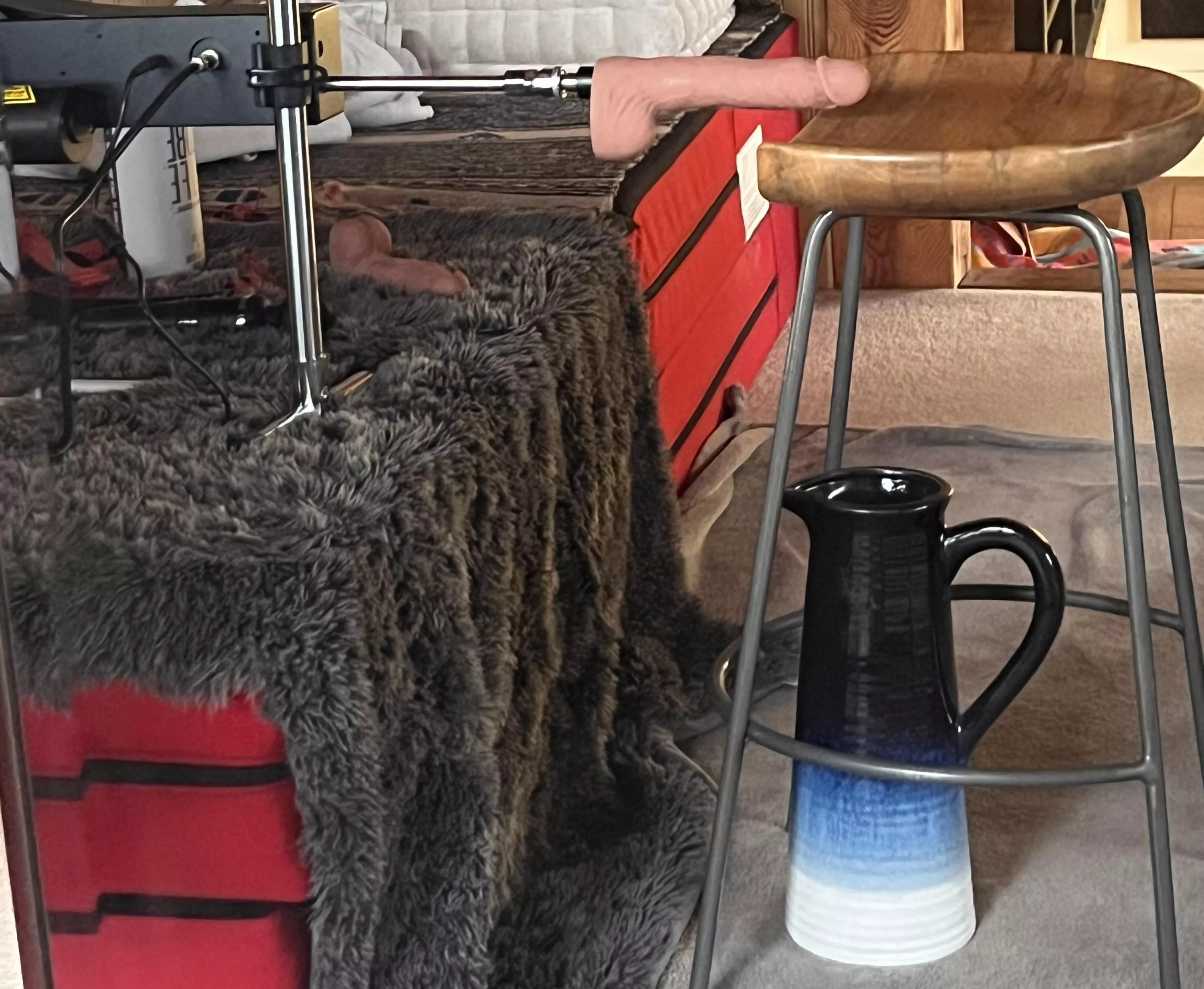 Getting setup for tonight’s sex machine session posted by Dull_Asparagus_4036