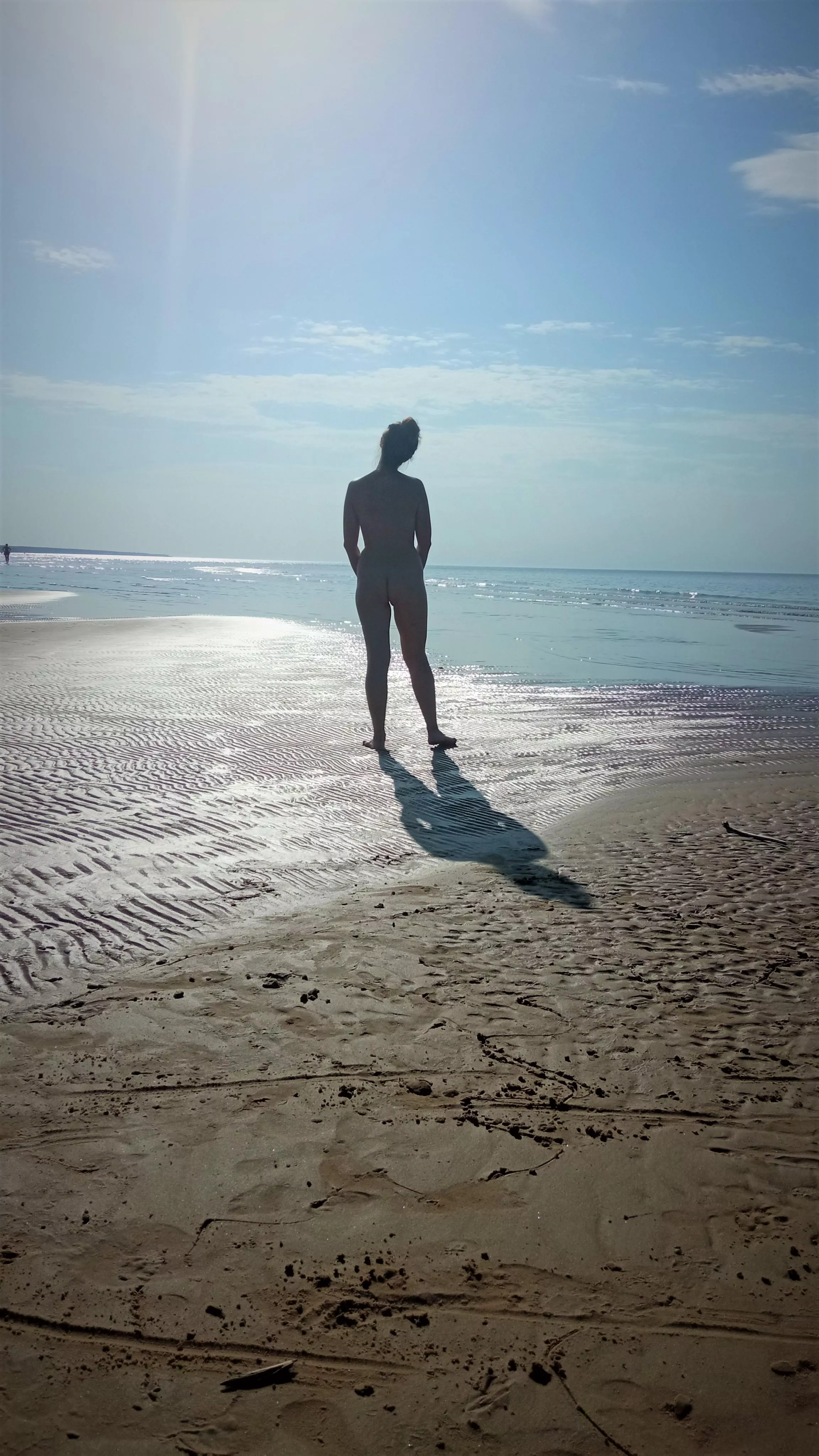 I love watching the sunset at sea. There are few people on the beach, just me and nature around!! posted by olivialoveb