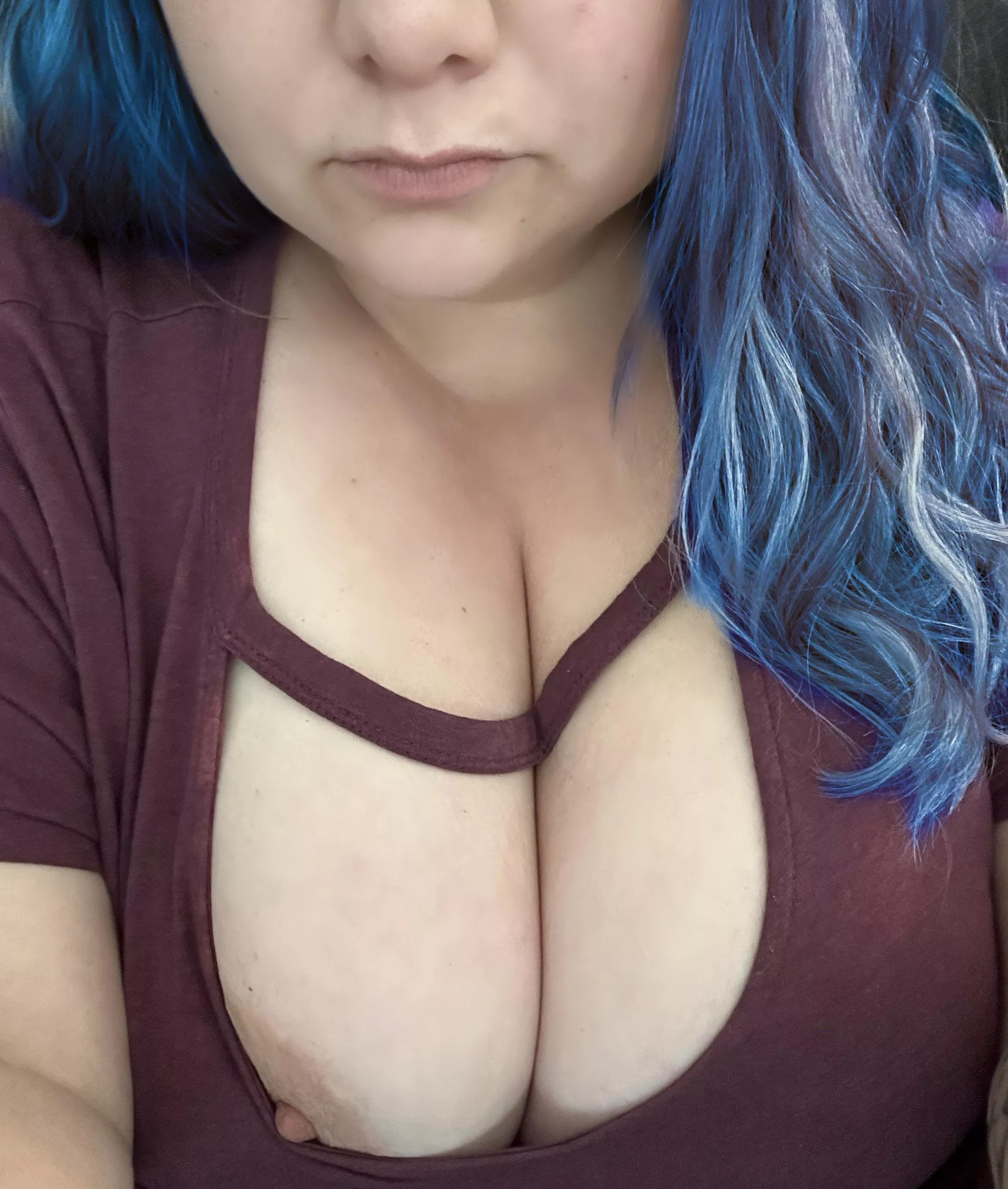 Nip slip at work today, oops posted by Texas_Sage3