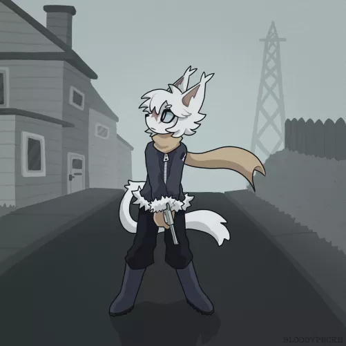 [OC] Catboy Holiday by BloodyPeckii