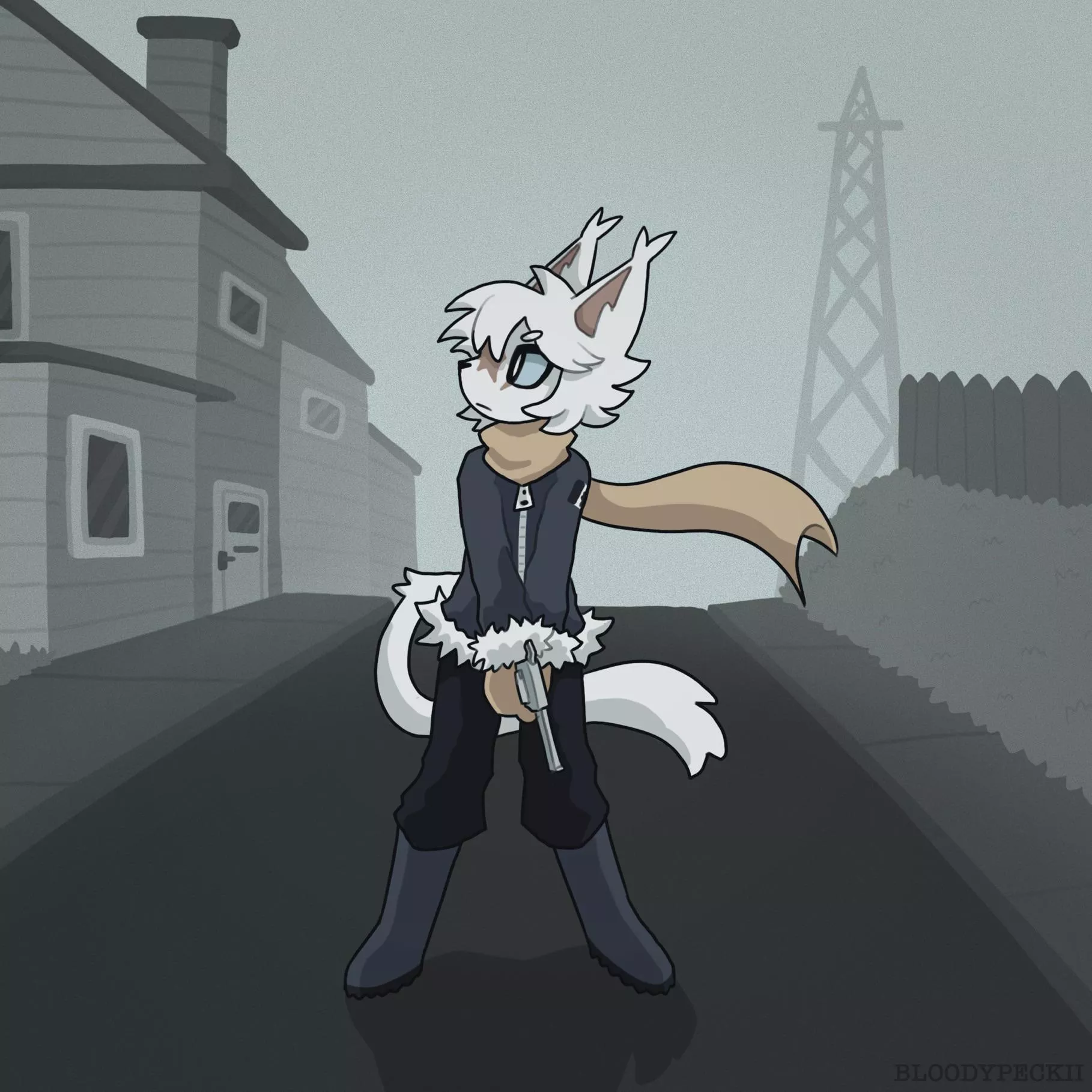 [OC] Catboy Holiday posted by BloodyPeckii