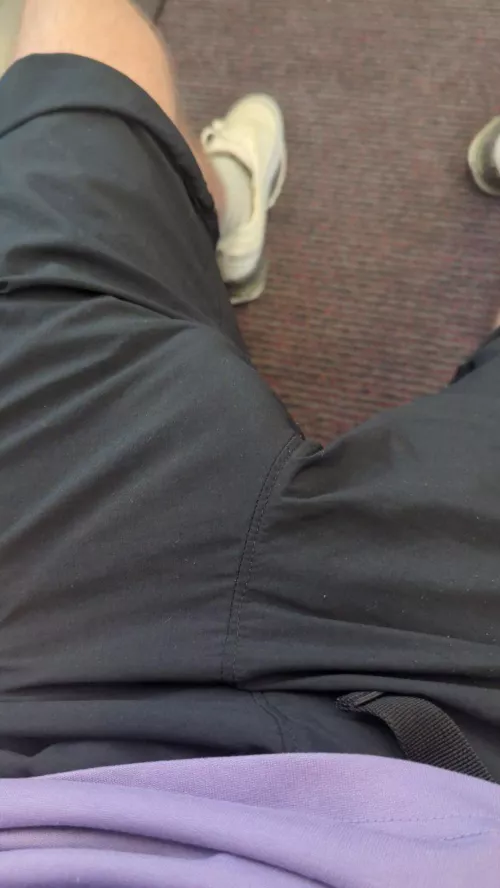 One excited commuter  by boy4the