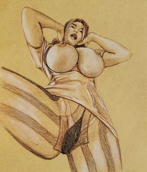 Pantyhose by Jimmy by Jimmys_Paintings