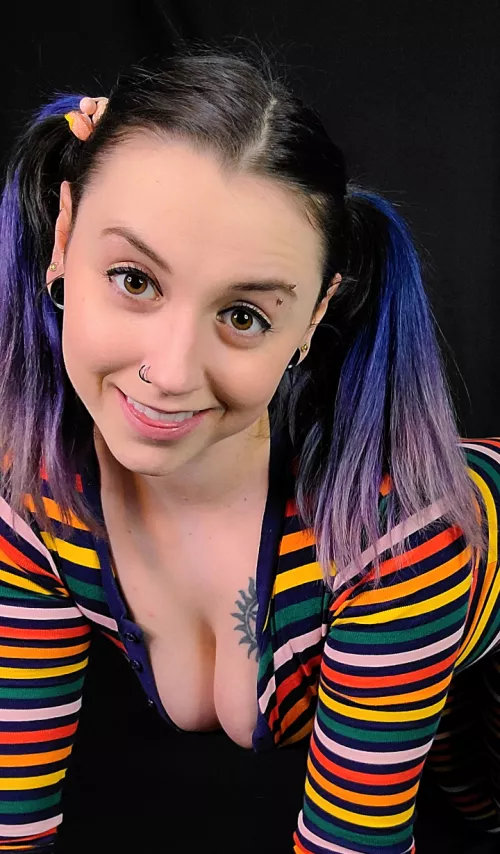 Pigtails for our pajama party 29f by MissArcana