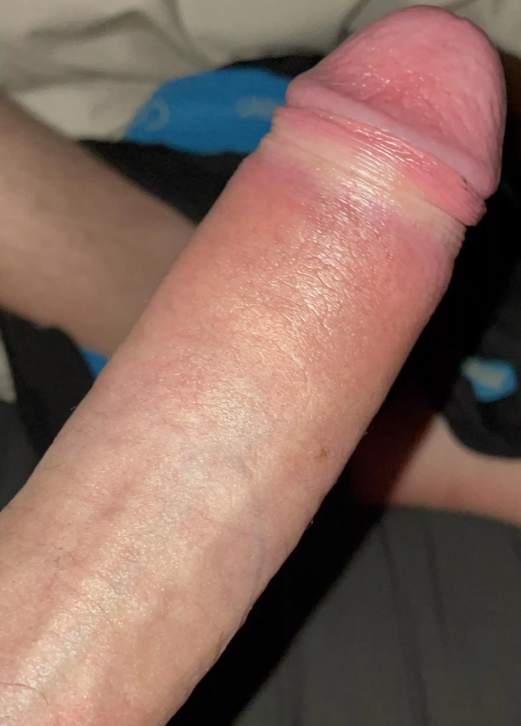 Shiny cock ready for some female deepthroating it posted by Fantastic-Sell8661