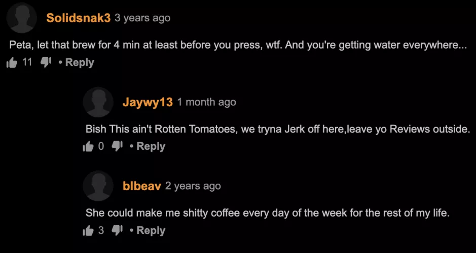 Shitty coffee, water everywhere by BOGMTL