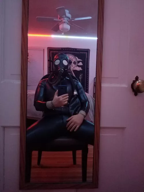 Take a deep breath, nothing better than the deep smell of latex. by Thisguyagain44