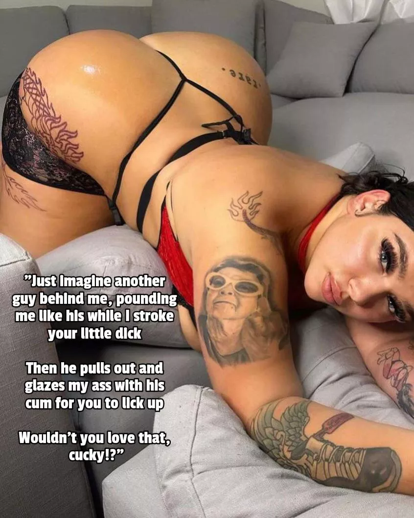 Wouldn't you love that, cucky? posted by Captiondude1996