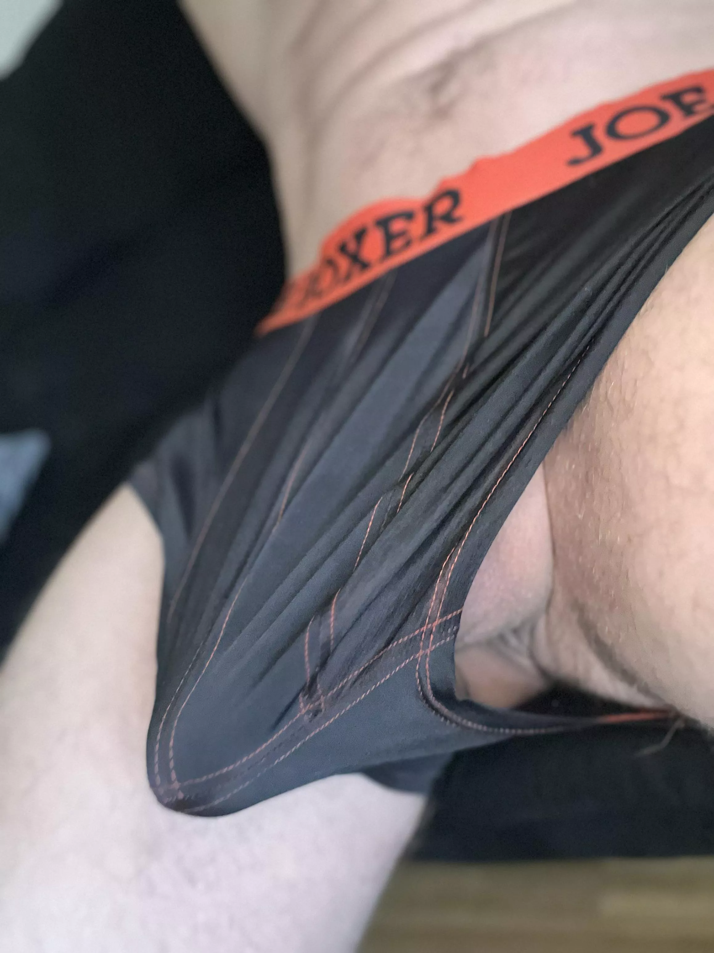 You can pull them to the side and let it out if you want!! posted by Lftnghvy21