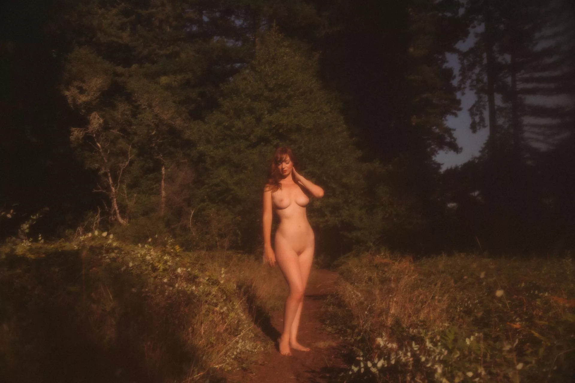 You're walking on the trail and decide to follow a narrow offshoot path.. posted by daintyrascal