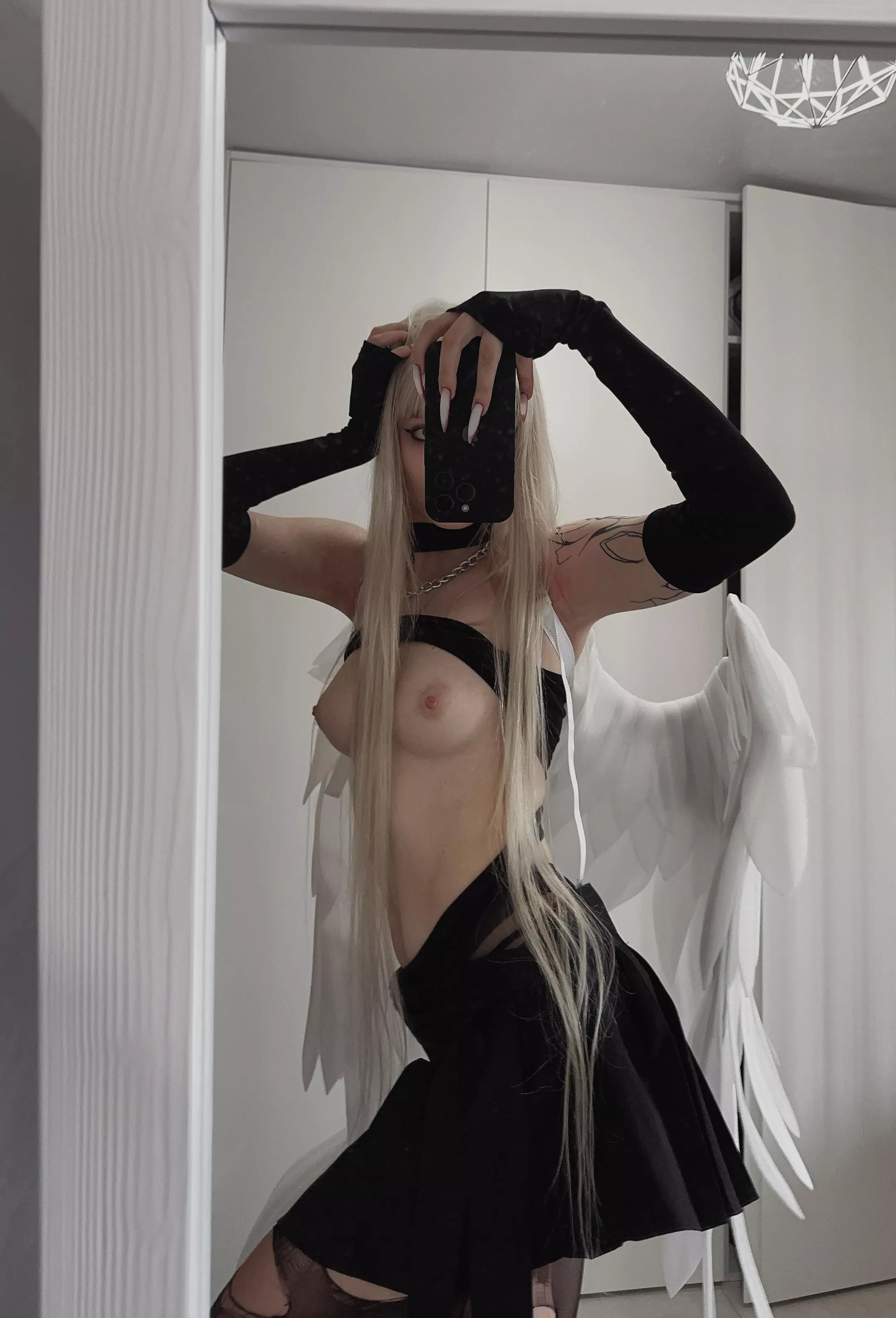 After my workout feeling adorable at 40+… posted by mercytakerr