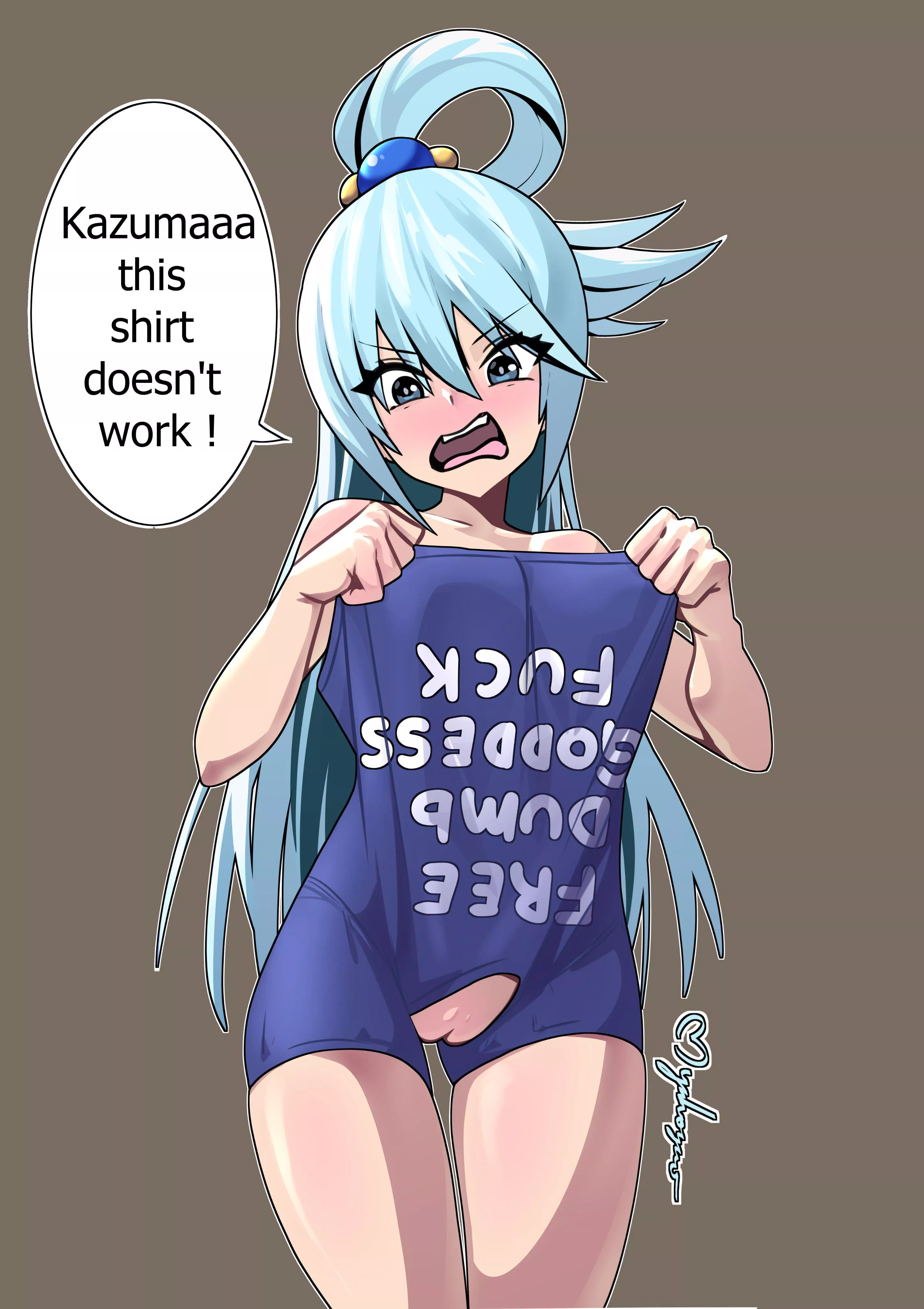 Aqua's new shirt! posted by AlKo96