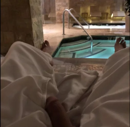 At the Spa. OC by HorseRasp