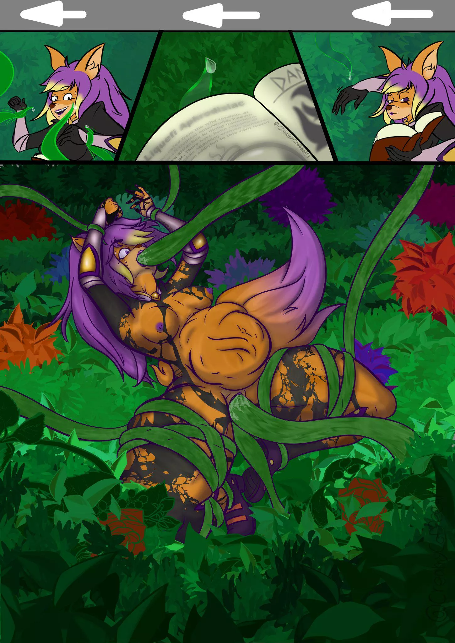 Bounty Hunter caught off guard by the wildlife (CreamyCoffeeArt) posted by CreamyCoffeeArtist