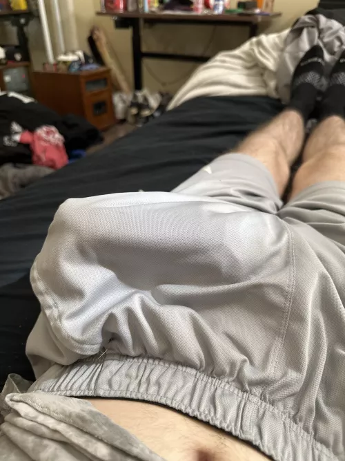 Bursting out of my shorts ;) by MaximumSized