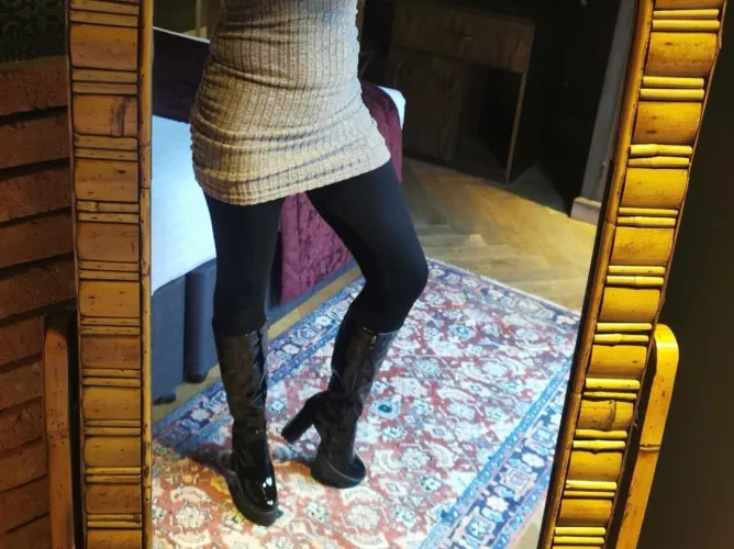 Date night boots  by Relevant_Judgment_16