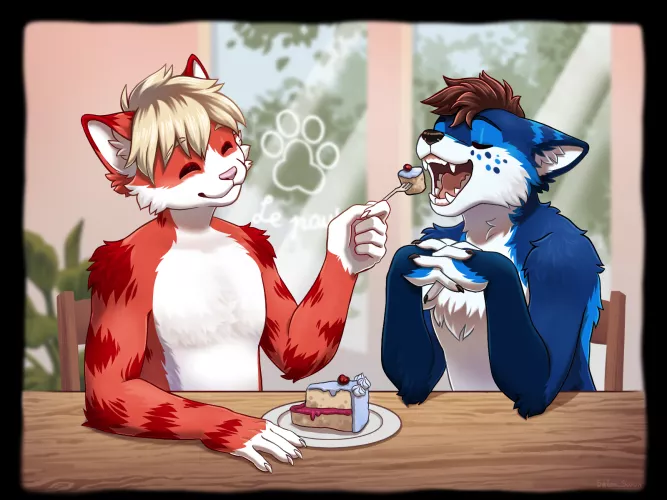 Feeding your loved ones (@Salem_Severn) by TheRedNLer