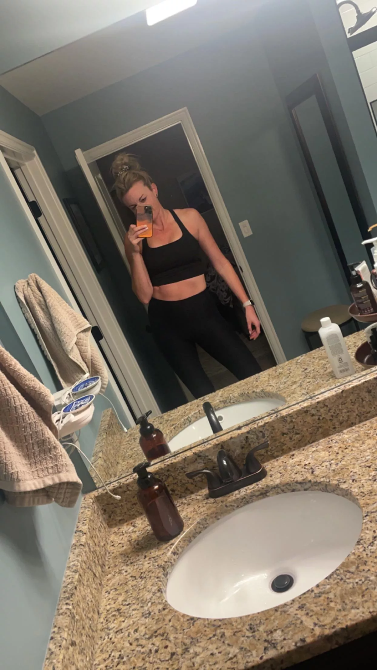 Fit girls in leggings posted by tallgirlalli