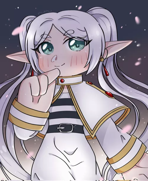 Frieren by me x:@pupu666999 by P_sin_a