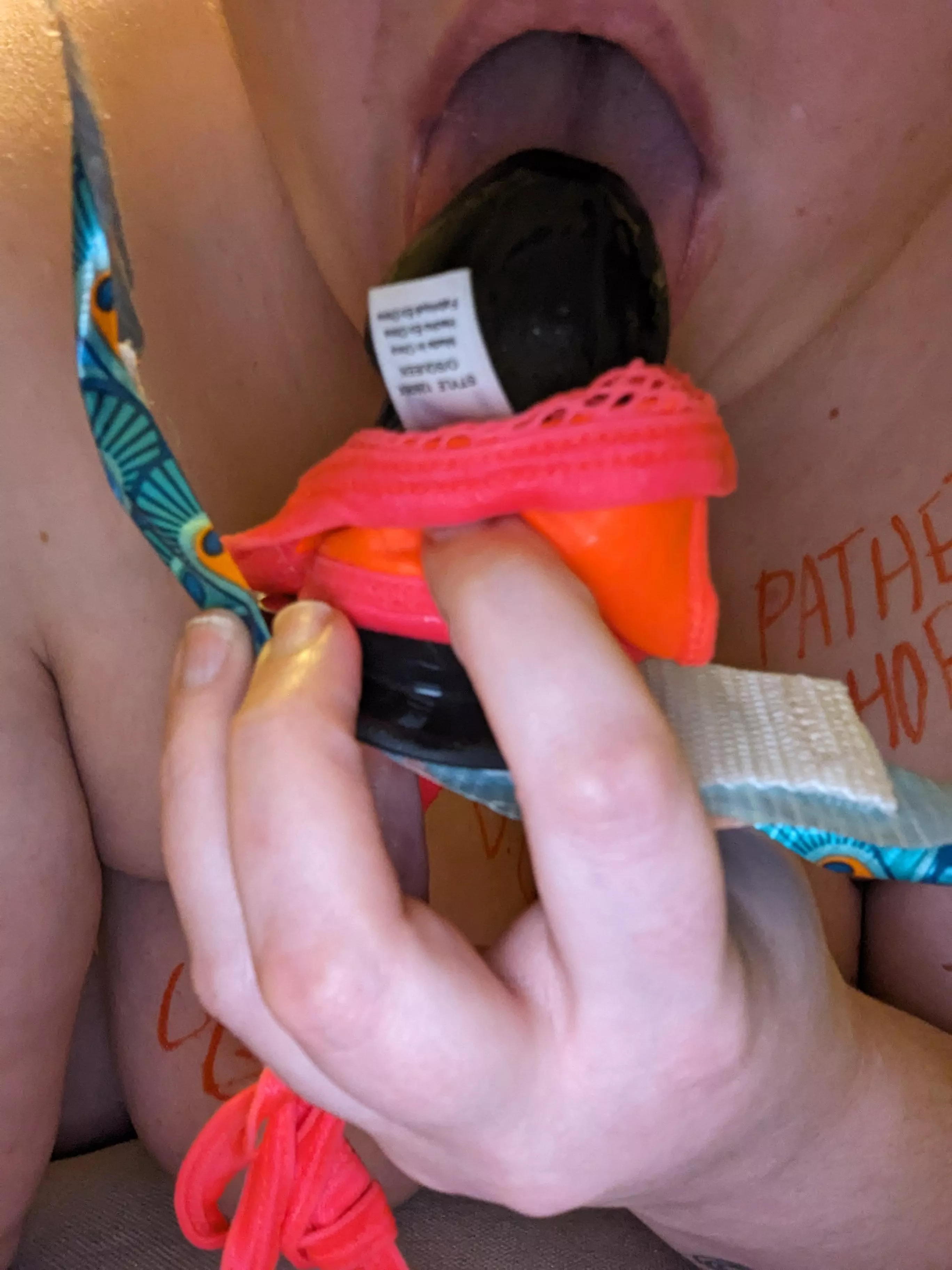 Gagged with Panties and Cock posted by mollymakesamess