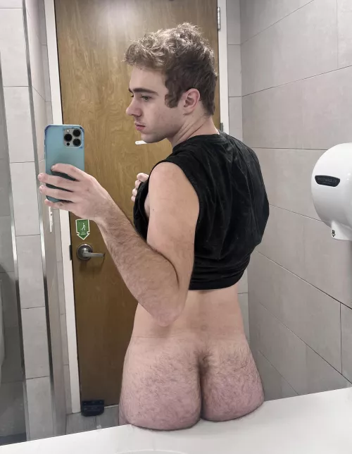 Hairy ass debut by Remarkable_Ad4563