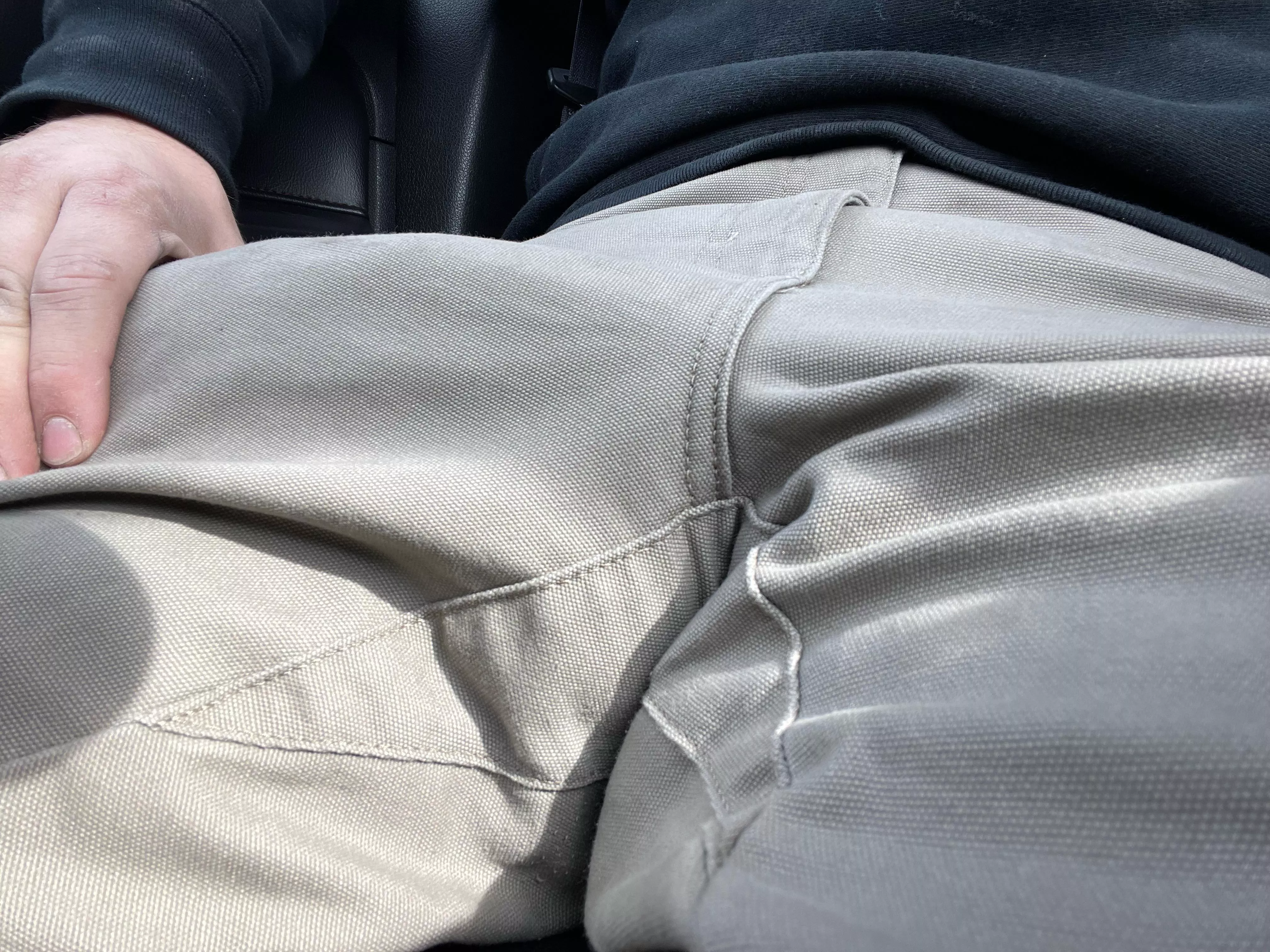 Horny after work  posted by HornyHungWhiteBoy