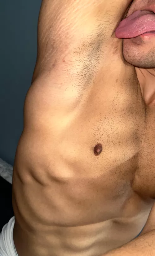 I’d let you sniff and lick my pits by Fit_Alpha_Male