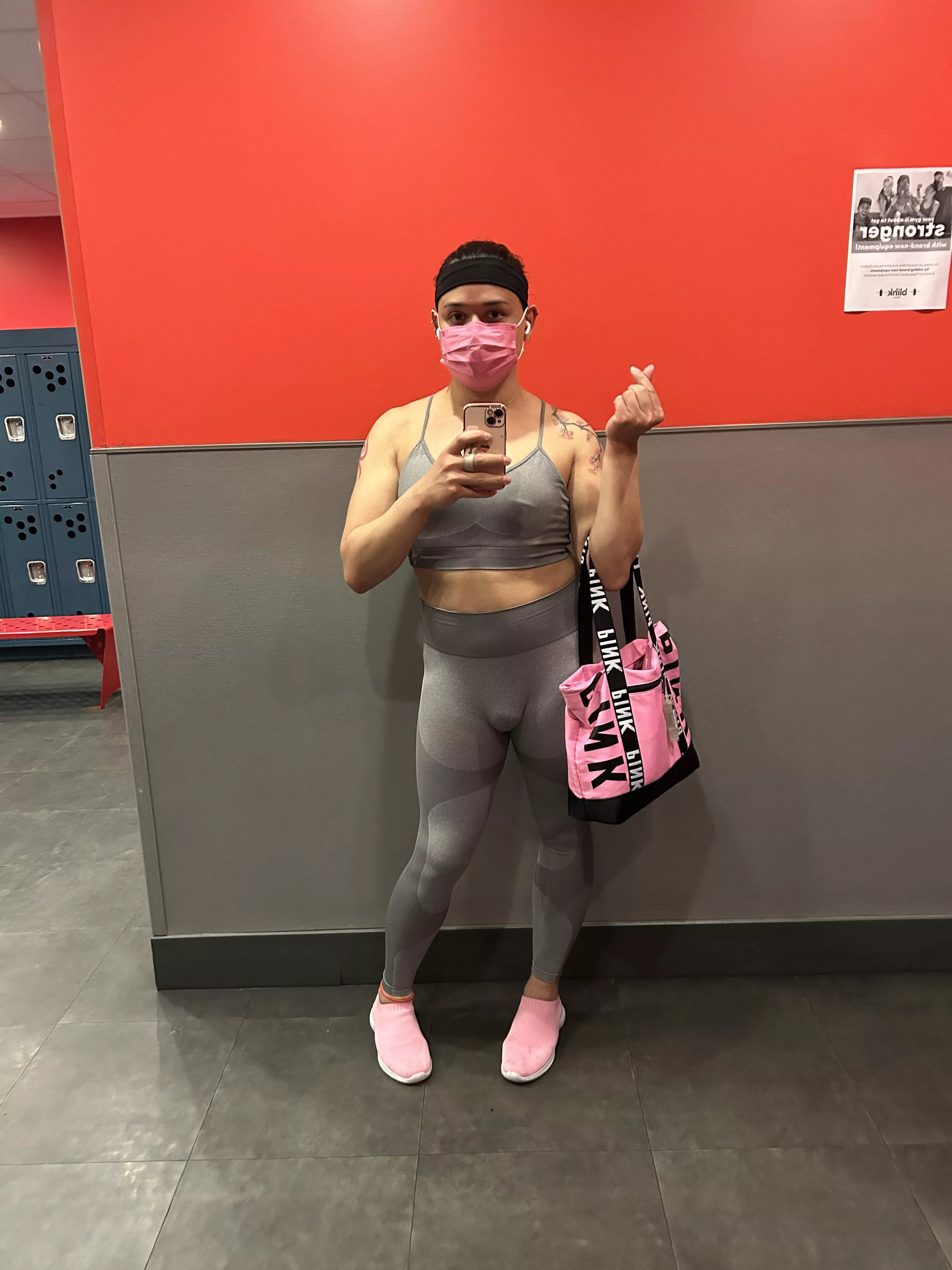 Just coming back from the gym! I wonder what the other girls would think if they saw it.. posted by ImageConfident7236