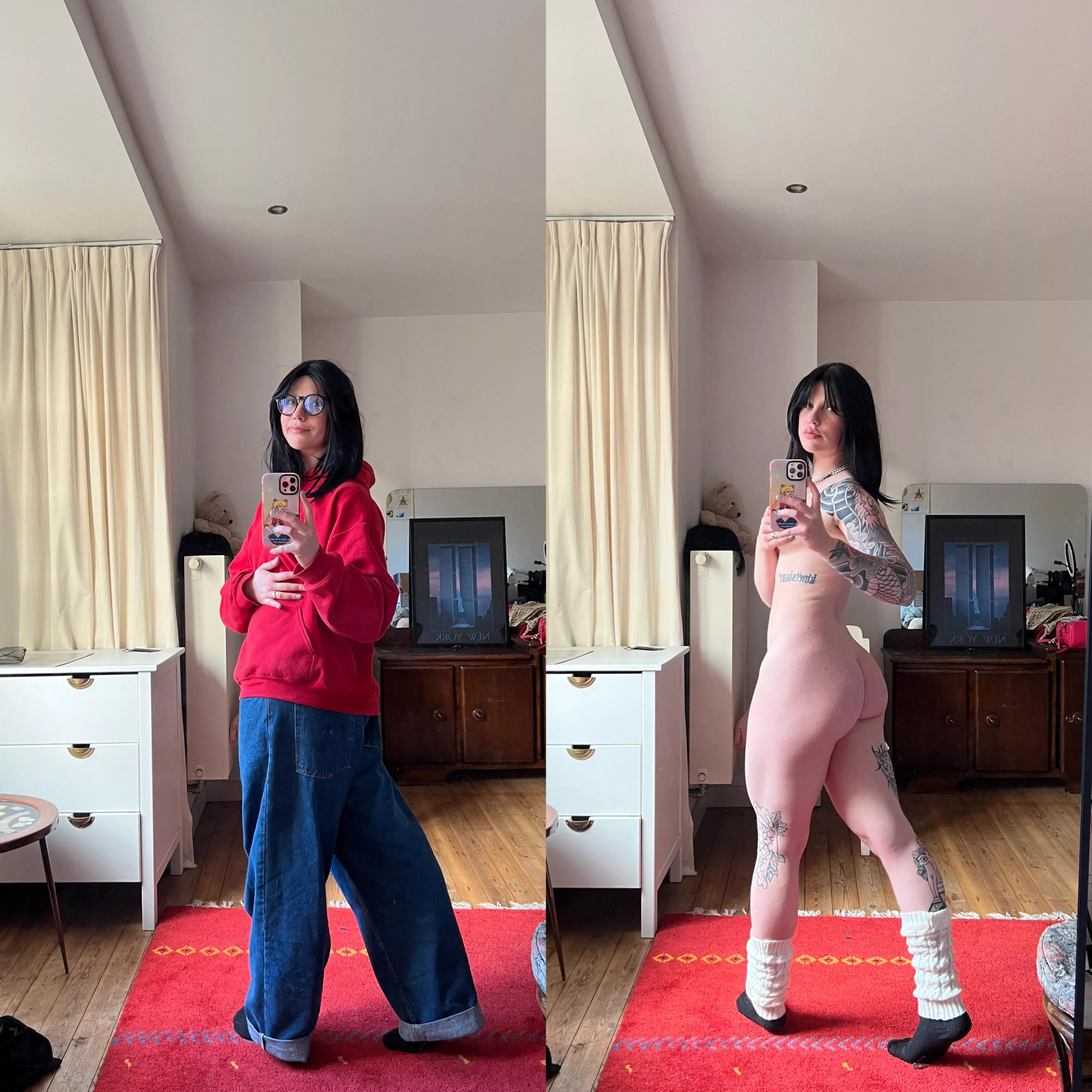 On our date VS after the date posted by Infamous-Albino