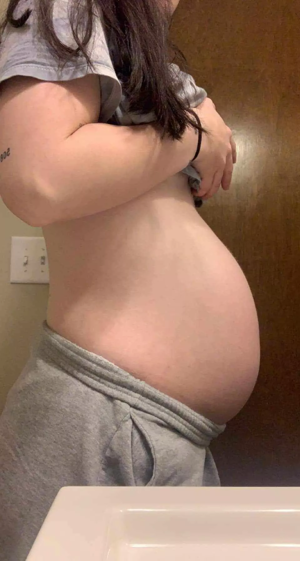 Pregnant  posted by sticksofbutters