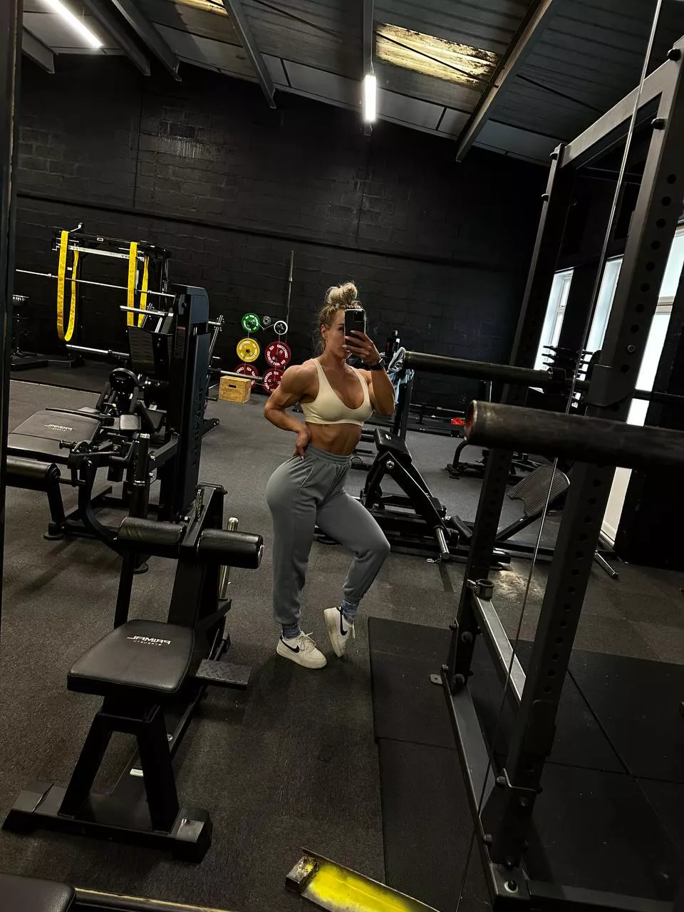 Putting in the work posted by Thefitnessbarbie