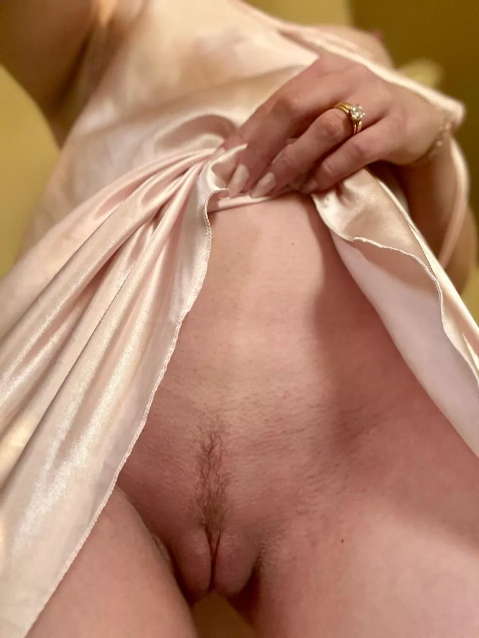 satin and strip posted by wifeylittleblonde