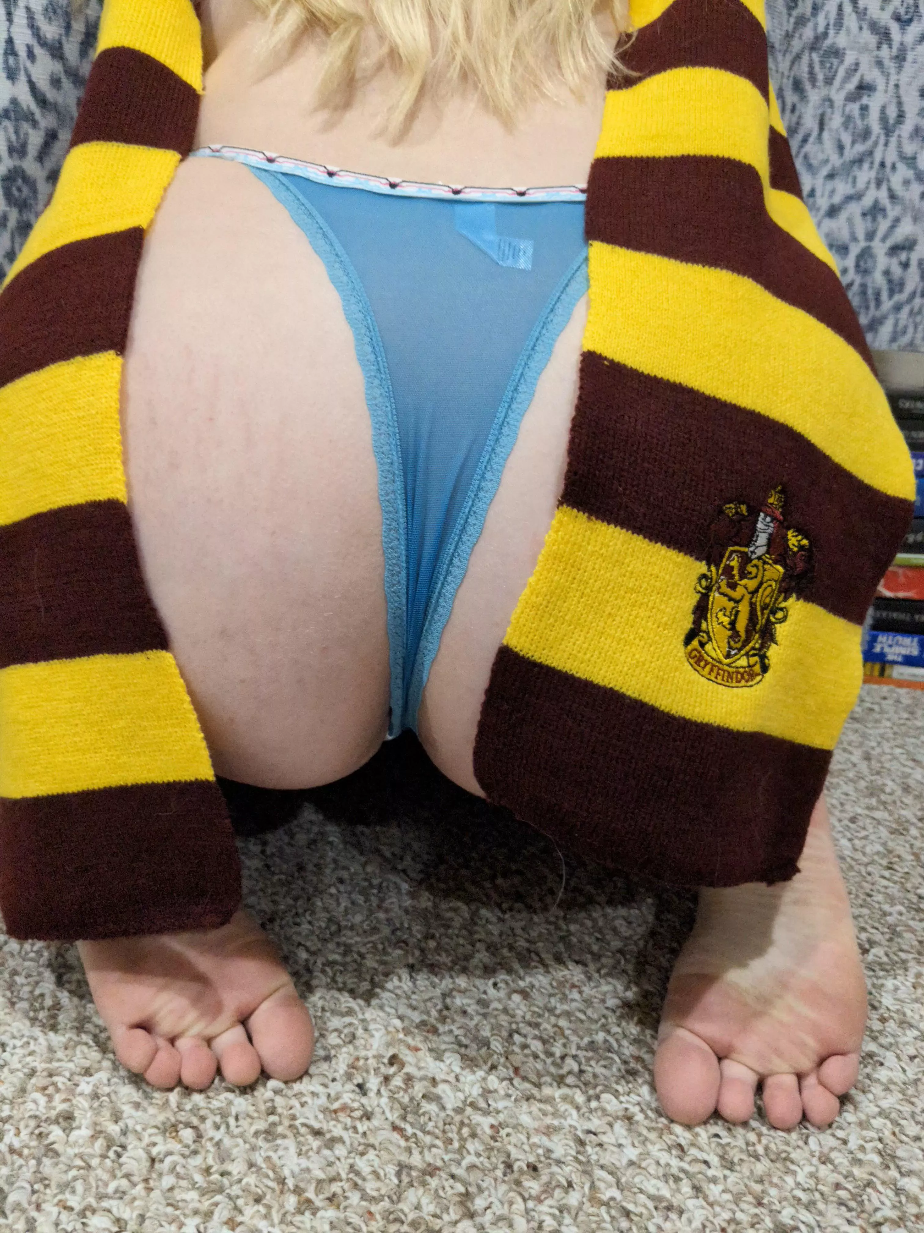 Searching for my wand, it has to be here somewhere…😝 posted by Paleteen18