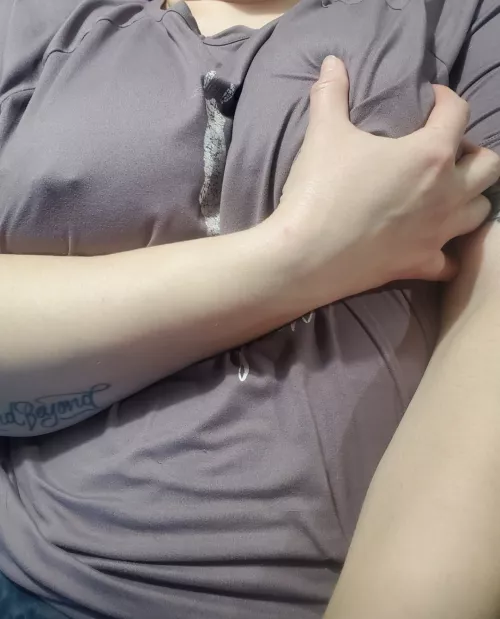 Shopping in the freezer asile without a bra is very thrilling! by Ardinyan