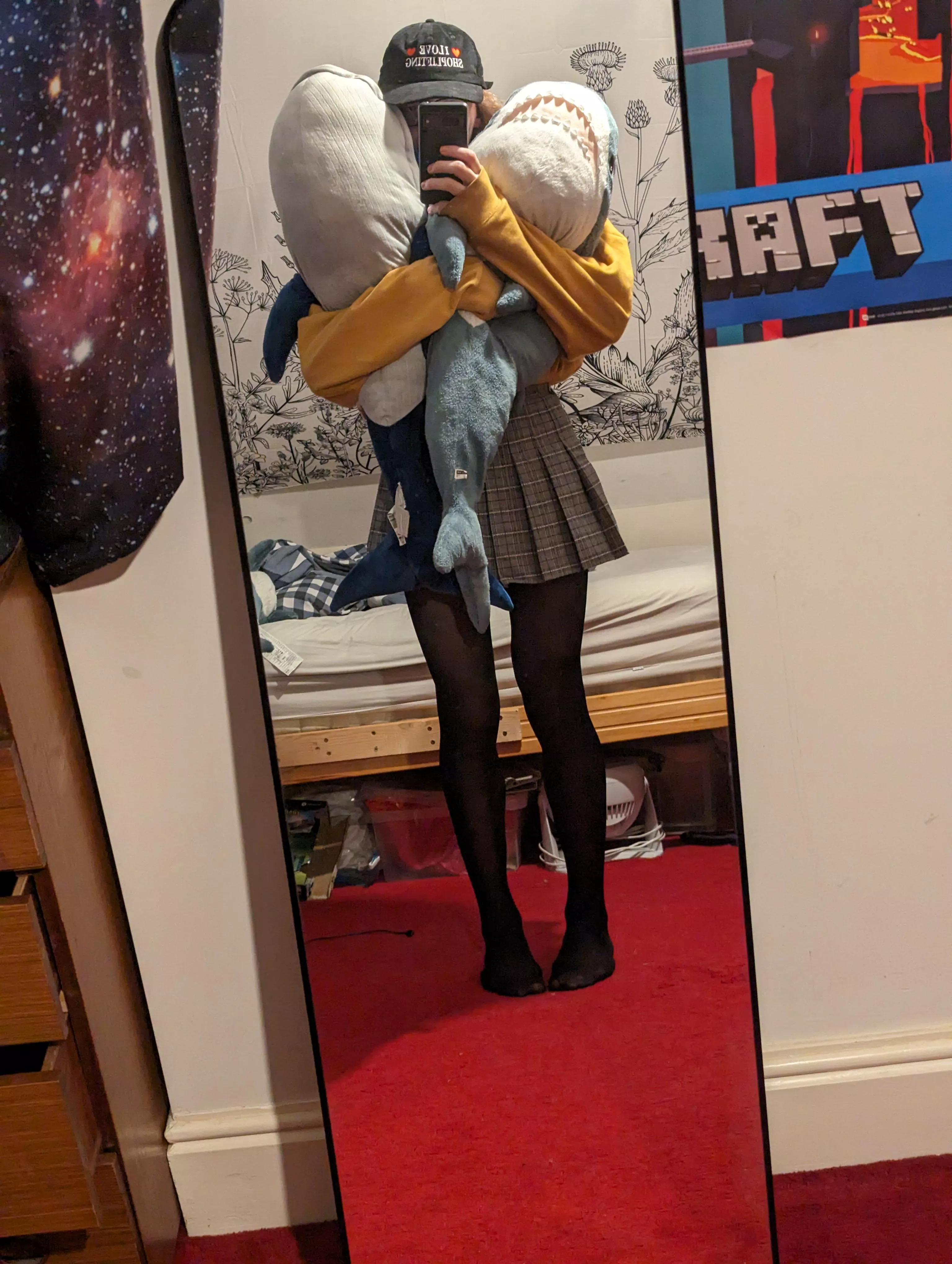 Silly sharks they're covering my outfit :3 posted by Jaydenn_uwu