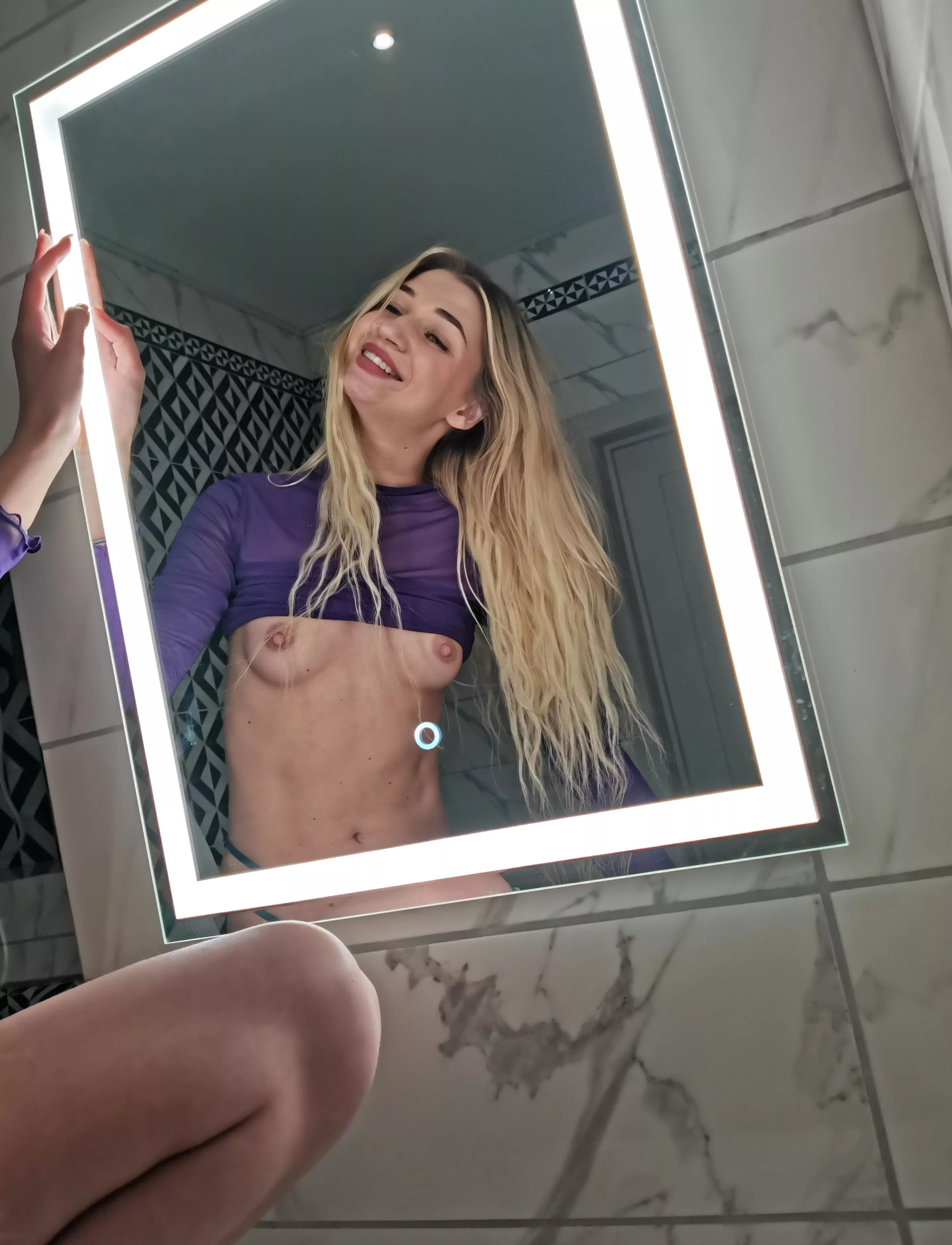 The mirror said that a lot of older guys want me posted by NudismLifestyle