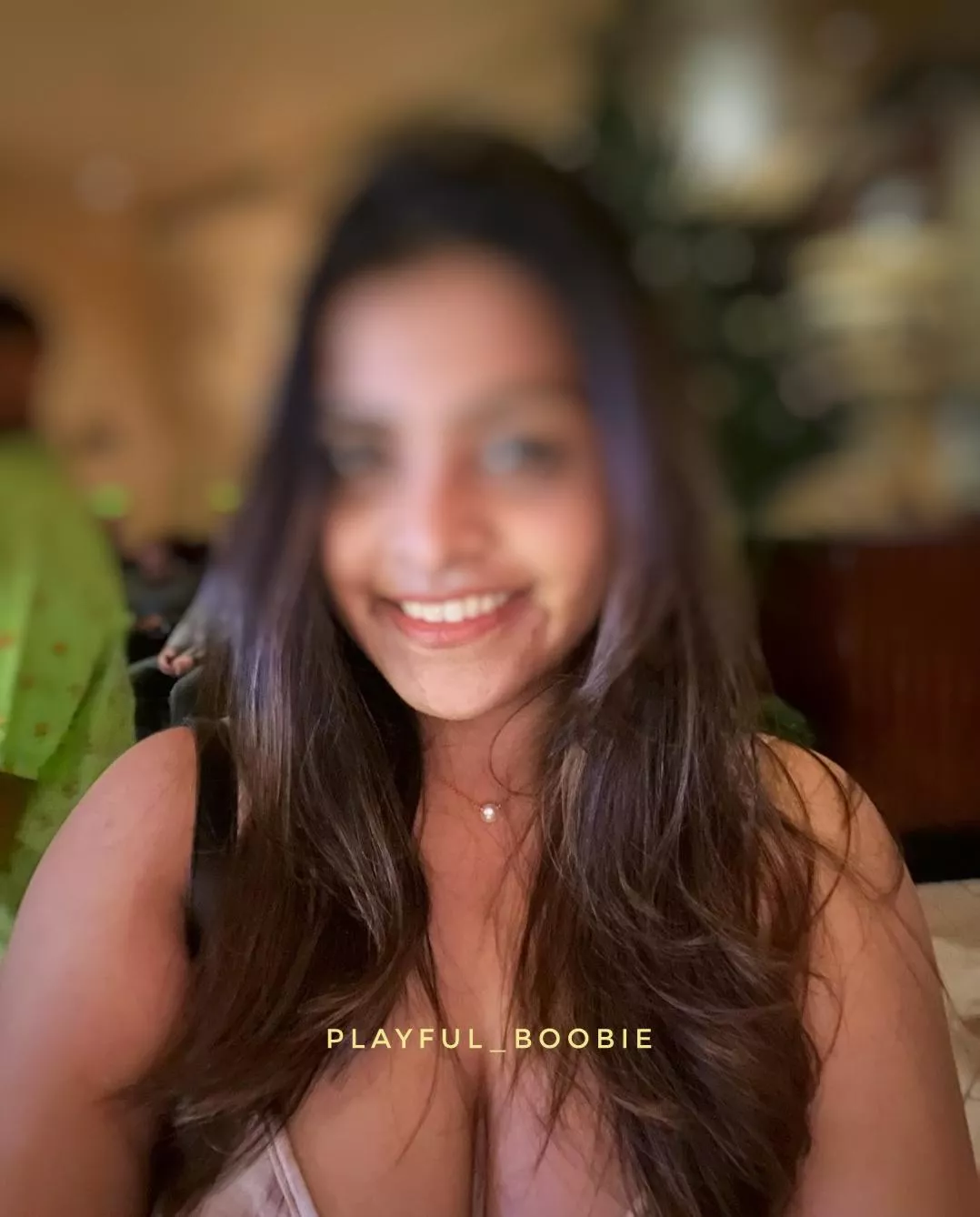 What are you looking at... My smile or the play(f)ul me 🤭 posted by Playful_Boobie