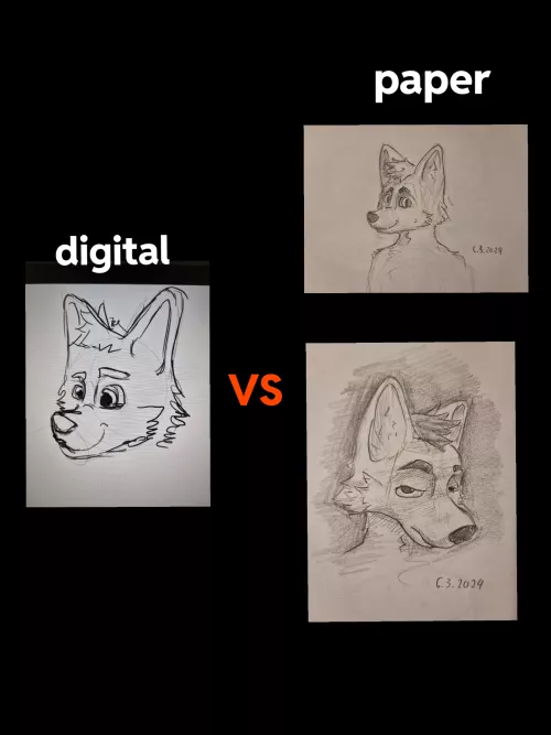 What do you use for digital drawing ? I mean device, not software. Because I suck at drawing on the computer  by fox_757