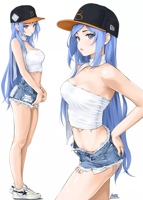 White Tip & Denim [Original] by ArmorXIII