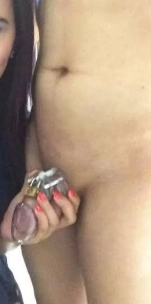 Wife shows me who's the boss 🔐 by Key-Candle7856