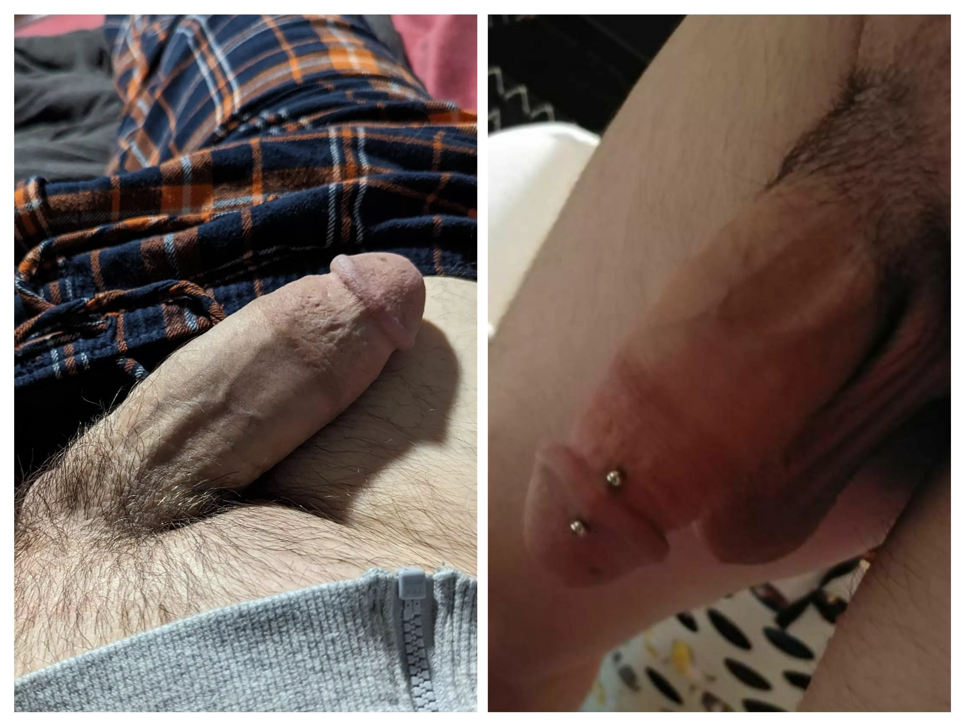 With or without the piercing? posted by ThatsMyDick904