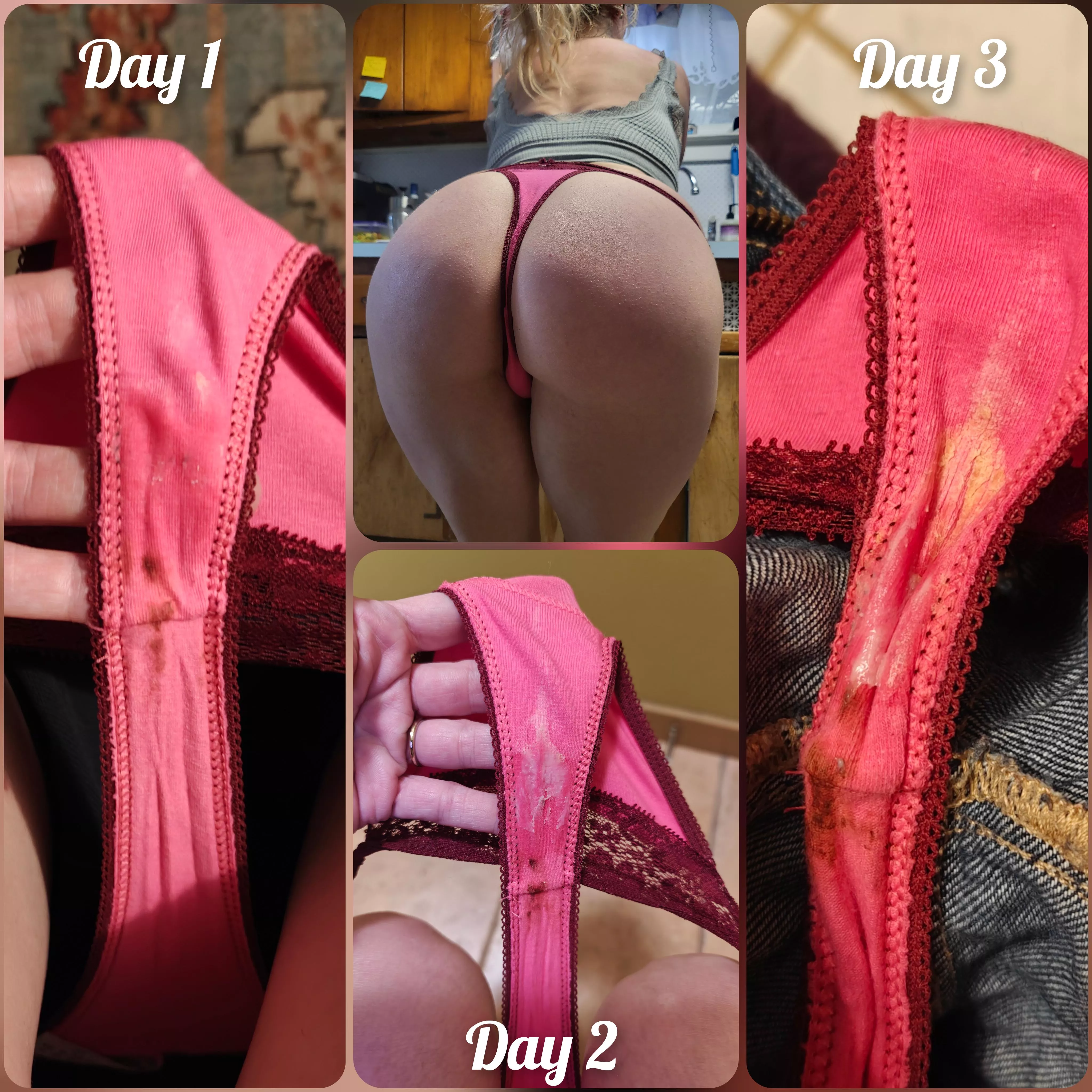 3 day wear before ovulation.... now I'm all types of creamy! ••• I'll update yall soon xx posted by MzRosieB