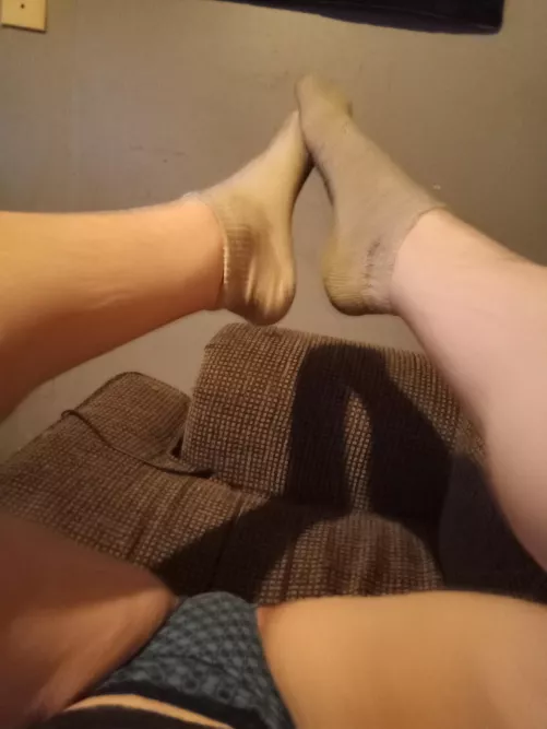 $40 for two pairs of stinky, sweaty socks!! Includes vid as well! Who's claiming?! TONIGHT ONLY! by medusarose2