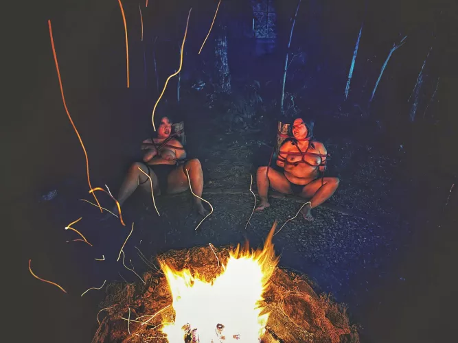 A fiery situation  by justryecee