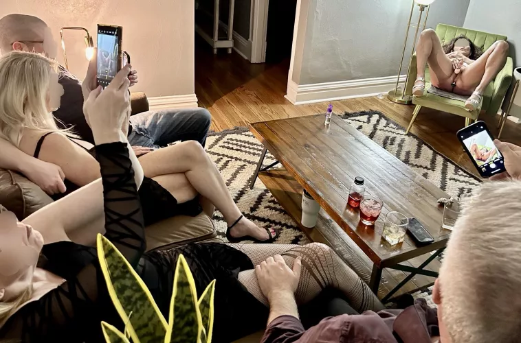 Annie (wife, 55) put on a show for our guests… by AnnieplusMrA