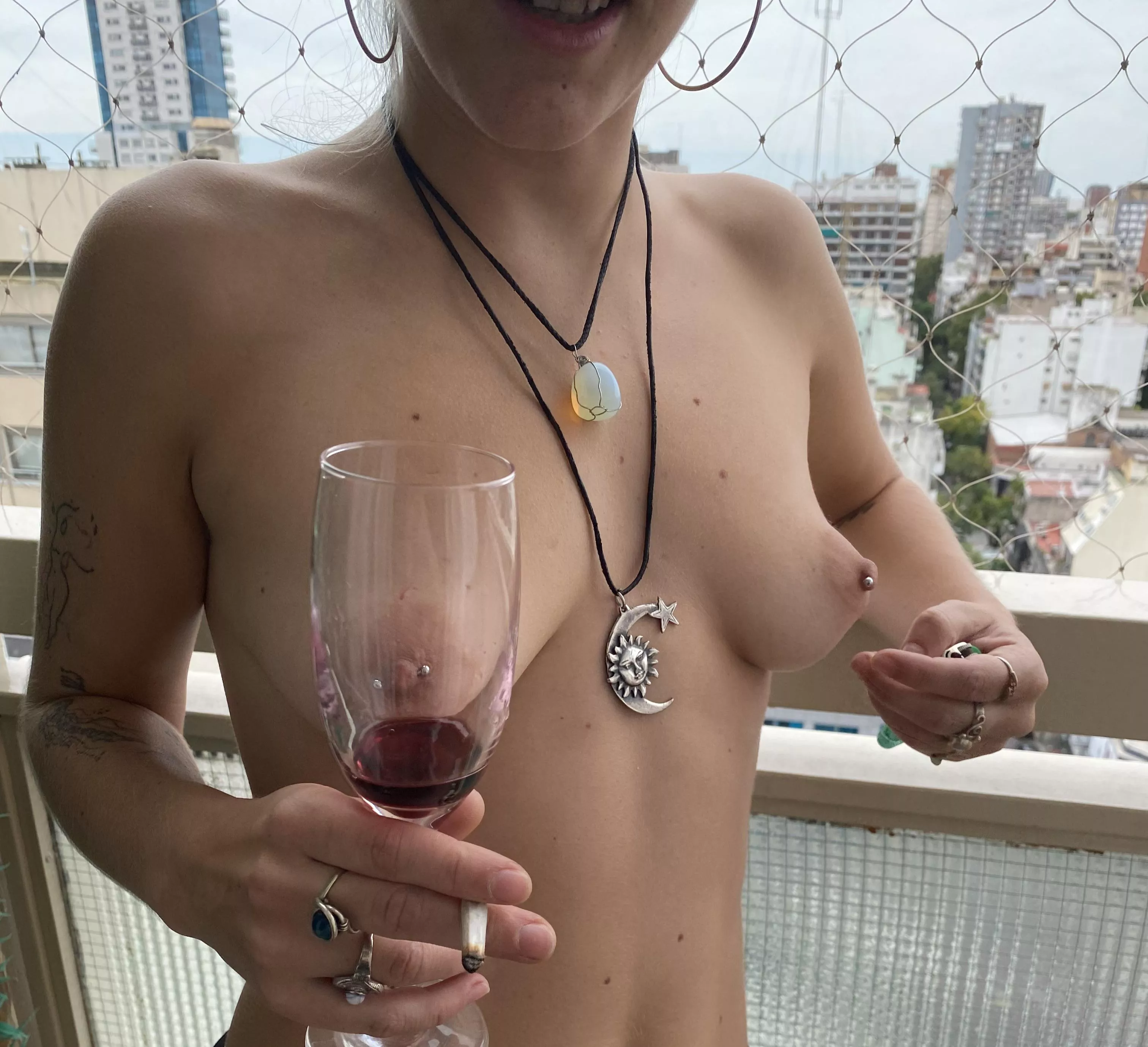 Casual talks on the balcony 🍄 posted by franuella88