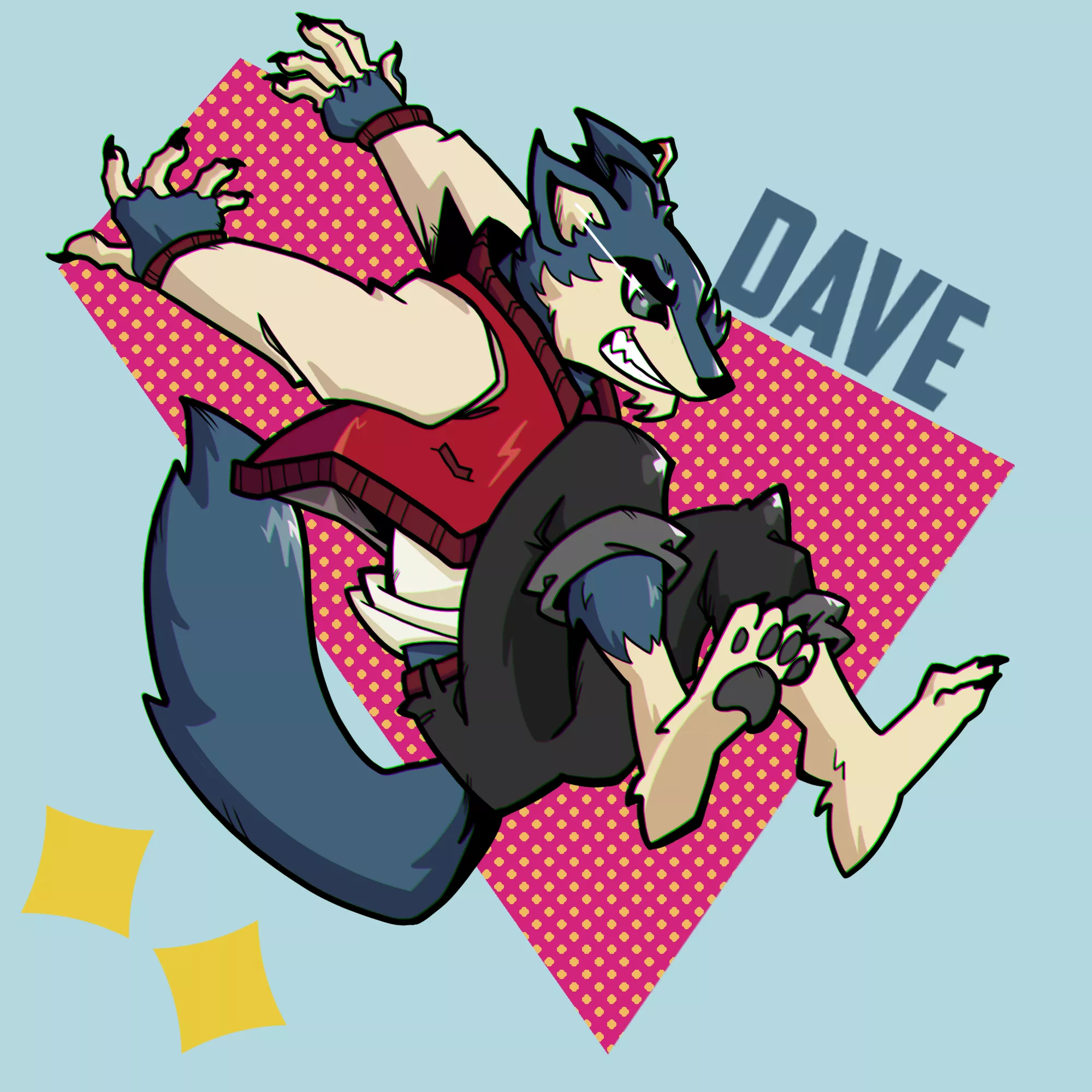 Dave! (art by me) strong influences from 